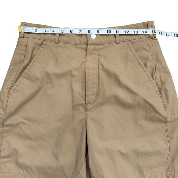 Icebreaker Womens Size 30 Shorts 8" Tan Casual Hiking Zip Pockets - Picture 4 of 6
